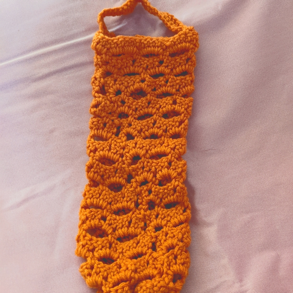 Homemade Boho   Crochet Grocery Bag Saver